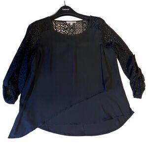 Skies Are Blue - Tiered Blouse